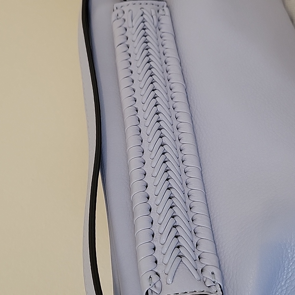 Aimee Kestenberg Light Blue Convertible Crossbody Shoulder Bag - Picture 2 of 9